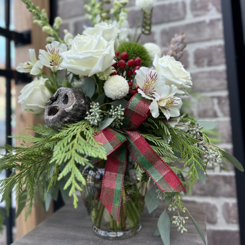 Designer's Choice Holiday Vase Arrangement